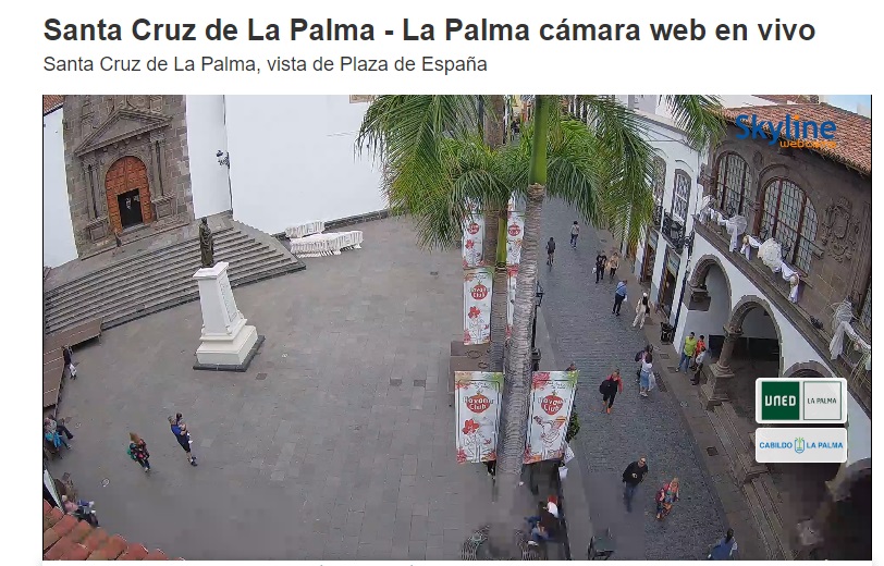 Webcam Skyline La Plaza de España